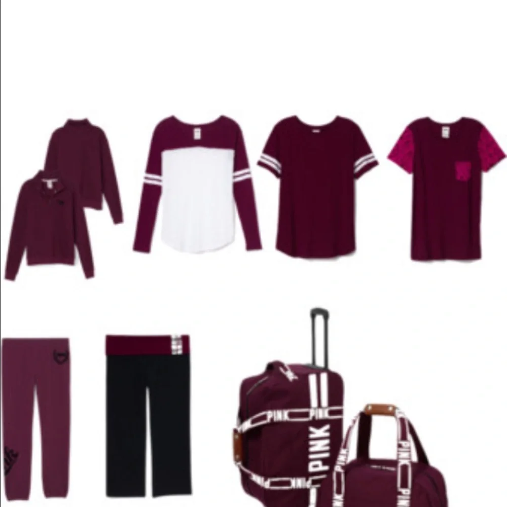 Victoria’s Secret PINK Crewneck Pocket T-shirt